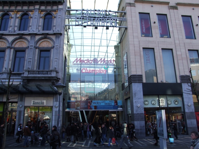 Galeries Saint Lambert in Lüttich (B)