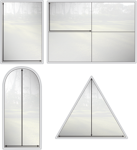 wie man Fenster für fensterfolie Installation zu messen